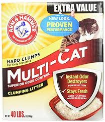 Arm Hammer Multicat Litter 40 Lbs You Can Find More Details By Visiting The Image Link Cat Litter Clumping Cat Litter Litter