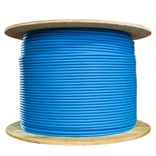 The cat6 cable offers a 1 gigabit per second rate of data and can accommodate 10 gigabit ethernet connections up to 164 feet for a single cable. 1000ft Bulk Sftp Cat6a Blue Ethernet Cable Stranded Spool