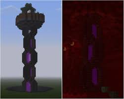 Chain Portal Minecraftbuilds Minecraft Statues Minecraft Minecraft Structures