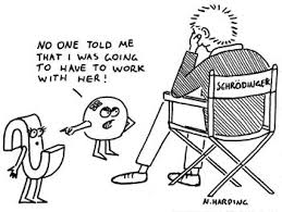 Wave Particle Cartoon Png 350 264 Quantum Mechanics Physics Memes Science Humor