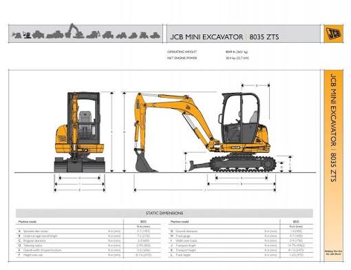 JCB 8035 Mini Excavator