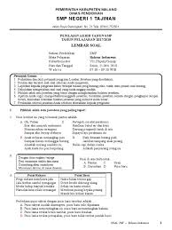 Dalam struktur teks fabel, bagian teks tersebut. Soal Pat