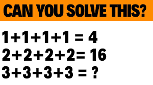 After you do each problem, you should check to see if. New 1 1 1 1 4 Riddle Answer Math Puzzle Solved Youtube