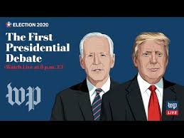 First 2020 Presidential Debate Between Trump And Biden In Cleveland 9 29 Full Live Stream Youtube