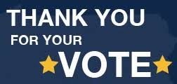 Image result for thank you  vote