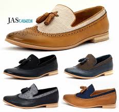 Mens elon leather smart series dress casual oxford shoe. Mens Smart Casual Slip On Shoes Comfortable Italian Style Tassel Formal Office Ebay Mens Smart Casual Shoes Casual Slip On Shoes Tassel Shoes
