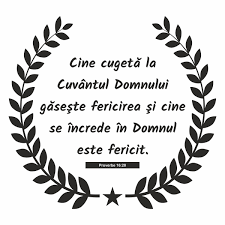 Invata sa mergi si prin ploaie, deoarece nu va fi tot timpul soare in viata ta! Sticker Decorativ Pentru Perete Verset Din Biblie Proverbe 16 20 Citate Si Mesaje Negru 97x91 Cm Emag Ro