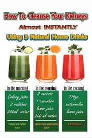 A Healthy Life Is A Life Without Toxins Kidney Detoxification Is Very Important For The Good Functioning Of Our Detox Juice Healthy Drinks Detox Detox Drinks