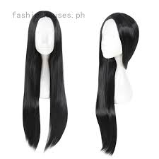 Of course, her chest is bare, so just wrap gauze around and it will look awesome. 70cm Women Long Hair Wig Heat Resistant Black Straight Hair Cosplay Wig Newest Shopee Philippines