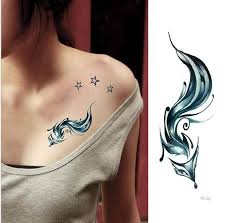 Here's how to roll with it: Stalls Selling Korean Color Fresh Fox Tattoo Design Water Proof Body Stickers Fox Tattoo Small Fox Tattoo Small Tattoos