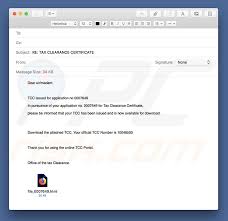 If you are a foreign the foreign resident capital gains withholding clearance certificate application will request. How To Remove Tax Clearance Certificate Email Virus Virus Removal Instructions Updated