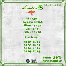 Pin Di Prediksi Togel Lambor88