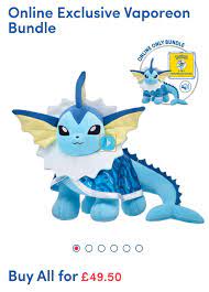 Maybe you would like to learn more about one of these? Build A Bear Vaporeon Bundle Build A Bear 800battery Dolls Bears