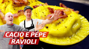 Ravioli cacio e pepe bella italia. Ravioli Cacio E Pepe Pastificio Secondi
