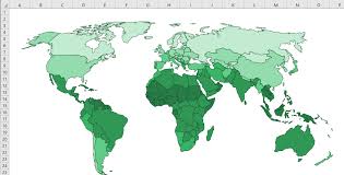 Creating Custom Map Charts Using Shapes And Vba Excel Off