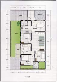 Denah rumah 3 kamar 3 dimensi denah rumah 3 kamar tidur 1 sumber ejudy.duckdns.org. 20 Denah Rumah Minimalis 3 Kamar Tidur Rumahku Unik