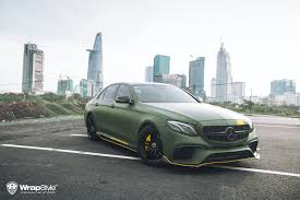 Maybe you would like to learn more about one of these? Mercedes Benz E300 Wrap Matte Military Green Wrapstyle