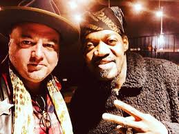 Wayback Wednesday! Sitting in with Kim Simmonds And Savoy Brown in Victoria  a bunch of years back. Kim rocks his Flying V while I rock his Les Paul. He  is a big