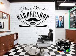 Barbershop Sign Wall Art Etsy Barber Shop Sign Barber Shop Decor Barbershop Design