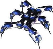 MERISHOPP®Hexapod/6-legged Robot Black Spider Robot Full Set ...