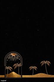 Download Premium Vector Of Mystical Golden Frame On Black Background Black And Gold Aesthetic Black Backgrounds Blue Texture Background