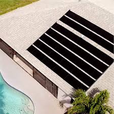 If the collector is to be used for a larger pool, you can connect several of them together to increase the effectiveness. Amazon Com Smart Pool S601 Pool Solar Heaters Pack Of 1 Black Swimming Pool Heaters Garden Outdoor
