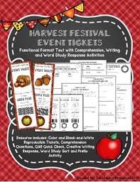 Church fall festival activities in addition to the christian harvest games and activities be sure to included live praise music for everyone to enjoy. Functional Format Text Harvest Festival Tickets And Activities Tpt