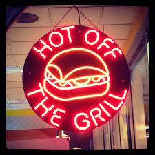 Krystal Hot Off The Grill Macon Ga Foundtype Signage Neon Neon Moon Signage