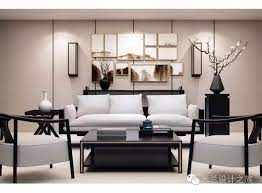 新中式家具组合 轻装逆袭 luxury living room chinese style interior zen living rooms