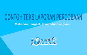 Contoh kata pengantar laporan yang baik dan benar f. Contoh Teks Laporan Percobaan Makanan Singkat Ilmiah Dan Lengkap