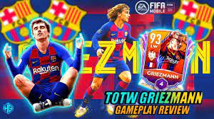 Discover (and save!) your own pins on pinterest 93 Ovr Antoine Griezmann Gameplay Review Best Lw From La Liga Team Of The Week Fifa Mobile 21 Youtube