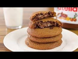 If You Re A Chocolate Or Nutella Lover This Is The Perfect Way To Spice Up Your Ordinary Chocolate Chip Chocolate Chip Cookies Cookie Recipes Nutella Recipes