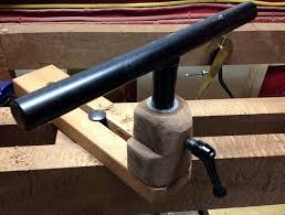 Treadle Lathe Tool Rest Final Version The Renaissance Woodworker Wood Turning Wood Lathe Lathe