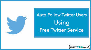 Choose any social network in the lateral bar(twitter likes, instagram followers, youtube. Auto Follow Twitter Users Using This Awesome Twitter Service