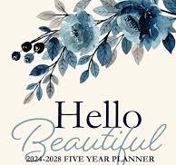 Amazon.com: 5 Year Monthly Planner 2024-2028 | Large | Hello ...