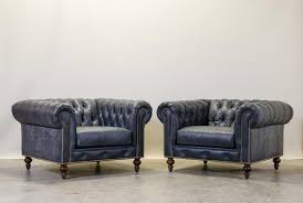 These 49 Charcoal Leather Chesterfield Chairs Are Ready To Be Shipped Off To Toronto Leather Chesterfield Chair Chesterfield Chair Handcrafted Chair