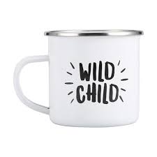 Enamel Cup Wild Child Kmart Personalized Coffee Mugs Custom Coffee Wild Child
