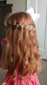 14 Stunning Waterfall French Braids For Girls Pretty Designs Hair Styles Kids Hairstyles Little Girl Braids
