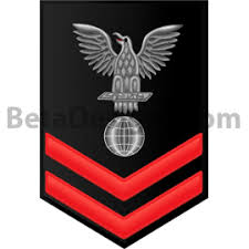 Electricians Mate Petty Officer Second Class Em2 Rank Patch Color Navy Corpsman Vietnam Era Veterans Military Artwork