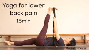 Yoga For Lower Back Pain 15min Youtube