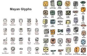 These Two Charts Compare Mayan Symbols Used In Tattoo