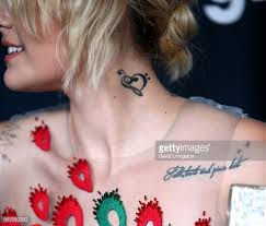 Paris Jackson Tattoo Detail Attends The 28th Annual Glaad Media Paris Jackson Jackson Jackson Family
