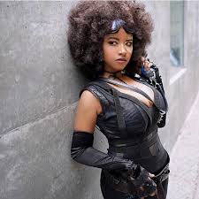 The final trailer for deadpool 2 showed domino's unique mutant abilities in action. Domino Cosplay Deadpool 2 Pics