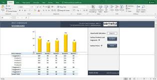 Price Comparison And Analysis Tool Excel Template For