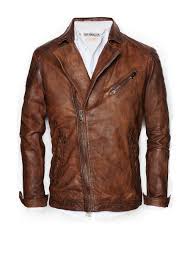 Vintage Look Leather Biker Jacket Men Mango Man United Kingdom Leather Jacket Men Jackets Men Fashion Leather Jacket