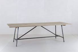 Beer tent sets and their possible combinations. Wooden Table Constantino Oak Steel Gotvintage Rental Event Design