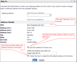 Write the recipient's name after the colon. How To Select A Ship To Option As A Shopper Supply Chain Management