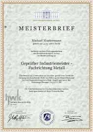 Diese kostenlosen vorlagen kannst du ganz bequem mit deinem webbrowser personalisieren. Hwk Meisterbrief Kaufen Master Urkunde Online Kaufen Berufszertifikate Diplome