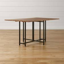 Origami Drop Leaf Rectangular Dining Table Reviews Crate And Barrel Oval Table Dining Dining Table Dining Table Small Space