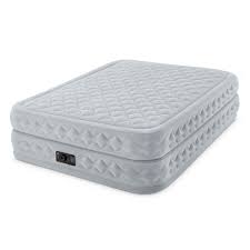 Intex 20 Queen Dura Beam Supreme Air Mattress With Built In Electric Pump Walmart Com Air Bed Intex Air Mattress